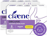 Claene overnight pad with breathable top sheet for a dry, comfortable night