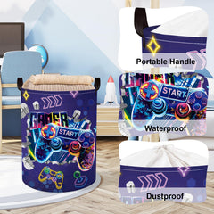 Clastyle 45L Laundry Basket with soft sides and easy-carry handles.