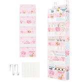 Clastyle Animals over-the-door organizer with mesh window for quick item checks.