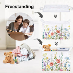 Clastyle waterproof bin with handle and metal frame for easy transport