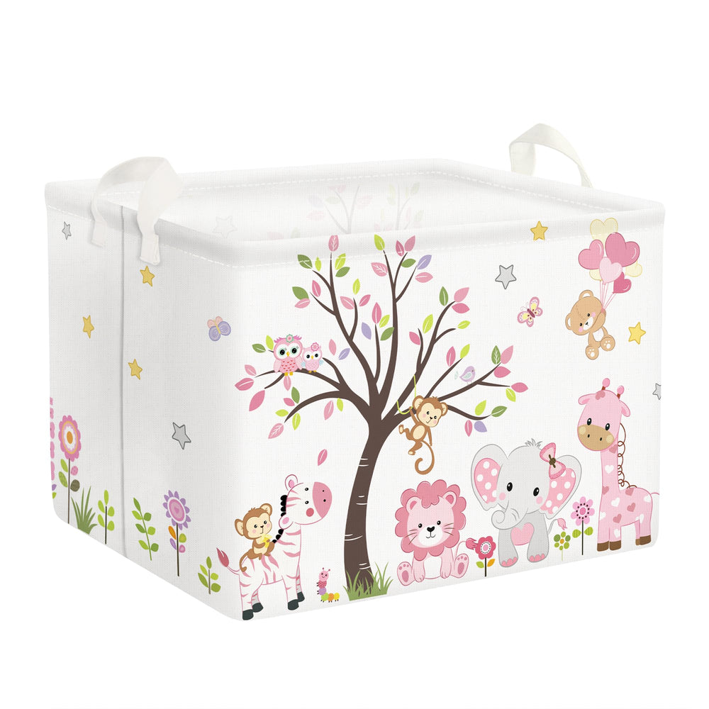 Clastyle lion basket for kids' room keeps toys organized and easy to carry.