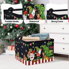 Clastyle kid toy bin demonstrates multi-use for books, clothes, and games.
