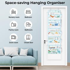 Clastyle large-capacity organizer for toys and clothes maximizes bedside or closet space.