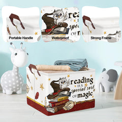 Clastyle Magic Nursery Decor basket collapsible design for easy storage in small spaces.
