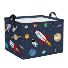 Clastyle Rocket Astronaut shelf basket blue for organized toy storage