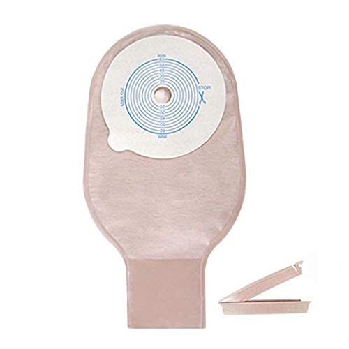 CLCMS colostomy bag with drainable pouch curve design for body-friendly fit.