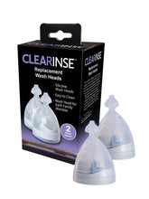 CLEARinse starter kit with two wash heads for gentle nasal cleansing.