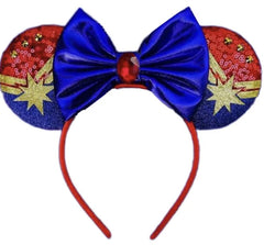 CLGIFT Floral Minnie Ears feature flower details, ideal for cute outfits and event selfies.