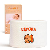 CLYORA infant belly band with heat pack gently warms the tummy for soothing relief