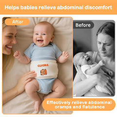 CLYORA silent Velcro strap allows discreet use while baby naps