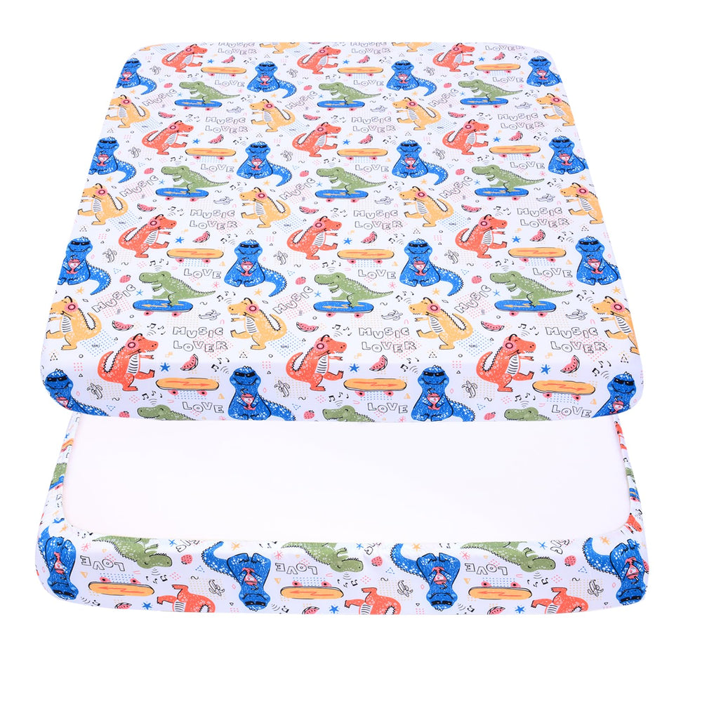 Cloele Square Playard Sheet in soft breathable fabric for baby comfort.