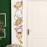 clothmile jungle elephant wall decal for nursery decor