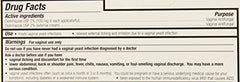 Clotrimazole vaginal cream packaging and applicators aiding symptom relief
