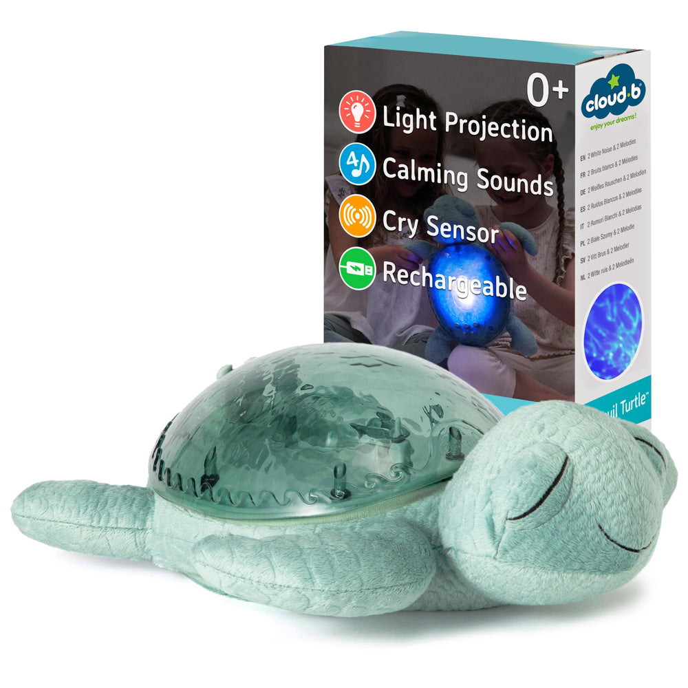 Cloud B Ocean Projector Nightlight full view with calming ocean waves for bedtime.
