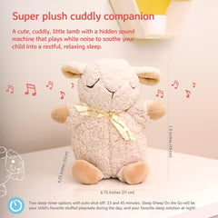 Sleep Sheep On The Go offers four soothing sounds and lullabies.
