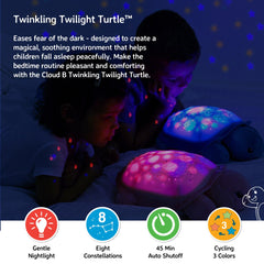 Cloud b Twinkling stars projection creates a soothing night sky ambiance.