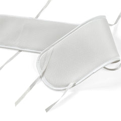 CLYCSRC mesh set demonstrates easy access and top rail compatibility for crib safety.