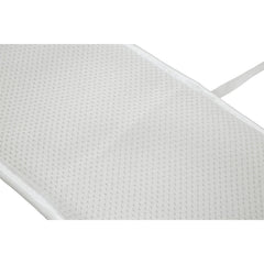 CLYCSRC gray mesh kit designed for crib top rails, lightweight and breathable for naps.