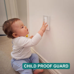 Install-ready design with screws aligns over the wall plate for quick setup.