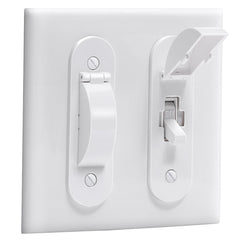 CLYMENE wall switch guard toggle-style protects against accidental toggling at home