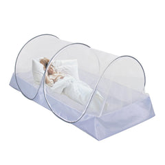 CMINGJ portable mosquito net on bed, pop-up design for uninterrupted sleep