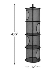 Coastal Rose mesh compartments provide clear visibility for quick toy selection.