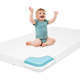 Cocellona pack and play mattress pad with removable cover, easy to clean