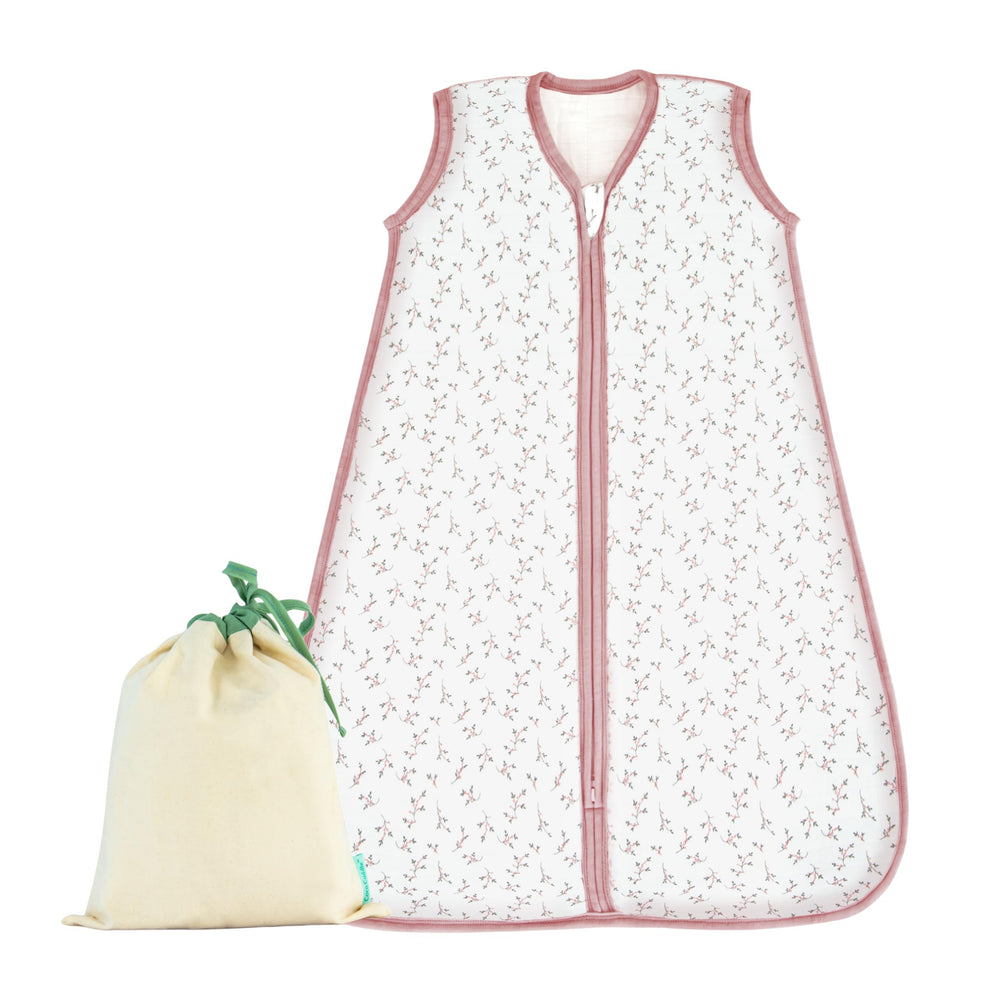 Coco Cuddle sleep sack zero-five tog soft fabric for breathable summer comfort.