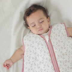Coco Cuddle sleep sack with two-way zipper for easy diaper changes.