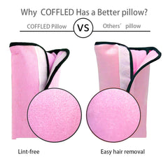 COFFLED seatbelt cushion for kids protects shoulders with soft padding.