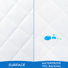 Coldwind bassinet pad fits Milliard bedside sleeper with 21x35 coverage.