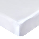 Coldwind satin crib sheet packaging highlights premium feel for easy shopping.