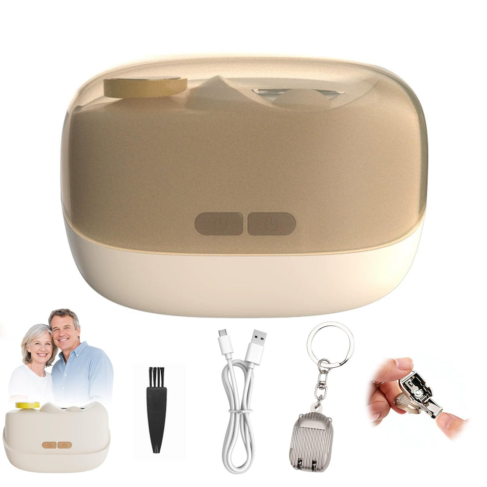 Colefoy electric nail clipper with LED light for precise home trimming