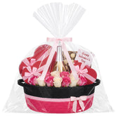 Colingmill gift basket empty with bow ready for gifting and display