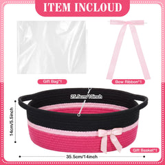 Colingmill gift basket with handles for easy carrying and moving