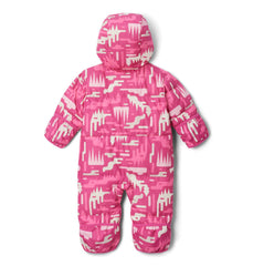Columbia Snuggly Bunny II bunting down insulation close-up showing 450-fill warmth