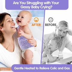 Comfheat adjustable Velcro wrap provides secure fit for growing babies.