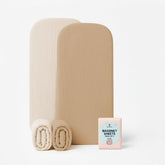 Comforista bassinet sheets fit oval and rectangular mattresses for a secure sleep surface