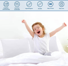 Comfort Beddings nursery pillowcase ready for machine washing and easy care