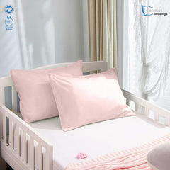 Comfort Beddings toddler pillowcase zipper closure protects pillow and eases changing