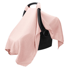 Comfy Cubs Baby Car Seat Cover in soft-breathable fabric for infant comfort.