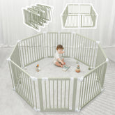 Comfy Cubs baby gate 57x57 frame ready for safe playtime.