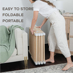 Comfy Cubs extendable gate 228-inch focuses on flexible room-to-room openness.