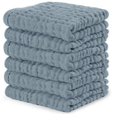 Comfy Cubs soft six-layer muslin washcloths ideal for gentle newborn baths.
