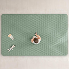 Comfy Cubs non-slip bottom play mat keeps floor area stable