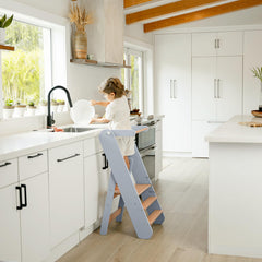 Beech wood construction from Comfy Cubs provides sturdy daily use.