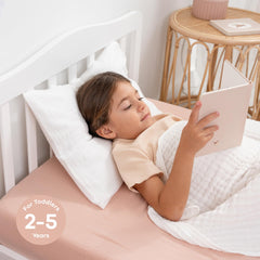 Comfy Cubs travel pillow is compact for car rides and sleepovers