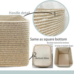 COMFY-HOMI basket in a baby room, gentle on furniture and safe for little hands.