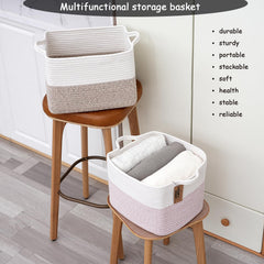 COMFY-HOMI clothes-storage basket ideal for closet organization.