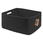 COMFY-HOMI cotton rope basket large for living room storage